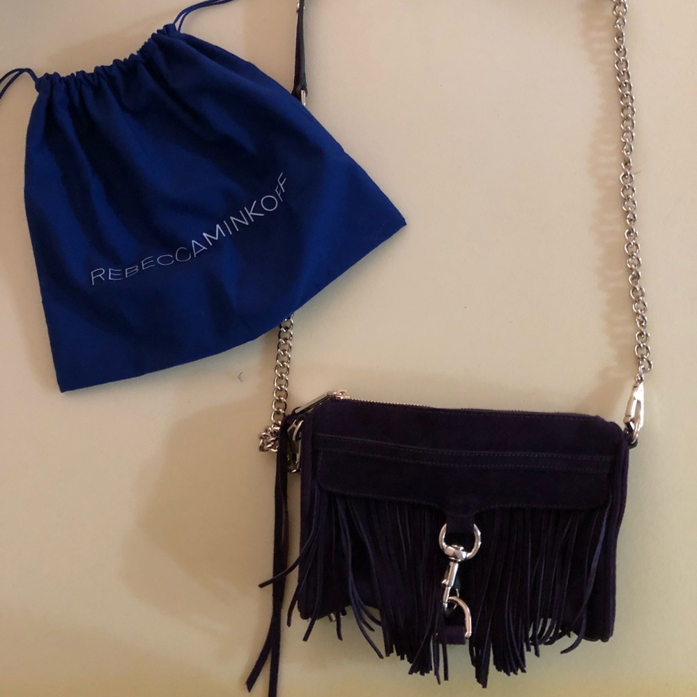 Worn once - Rebecca Minkoff Fringe crossbody